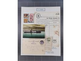 AACH bis ZELL, große Stempelsammlung von Vorphilatelie bis Nachverwendungen in 15 Schubern, mit über 900 Belegen und vielen l