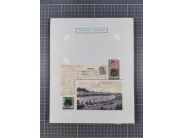 AACH bis ZELL, große Stempelsammlung von Vorphilatelie bis Nachverwendungen in 15 Schubern, mit über 900 Belegen und vielen l