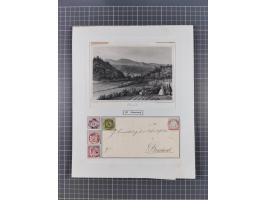 AACH bis ZELL, große Stempelsammlung von Vorphilatelie bis Nachverwendungen in 15 Schubern, mit über 900 Belegen und vielen l