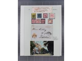 AACH bis ZELL, große Stempelsammlung von Vorphilatelie bis Nachverwendungen in 15 Schubern, mit über 900 Belegen und vielen l