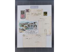 AACH bis ZELL, große Stempelsammlung von Vorphilatelie bis Nachverwendungen in 15 Schubern, mit über 900 Belegen und vielen l