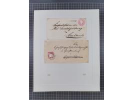 AACH bis ZELL, große Stempelsammlung von Vorphilatelie bis Nachverwendungen in 15 Schubern, mit über 900 Belegen und vielen l