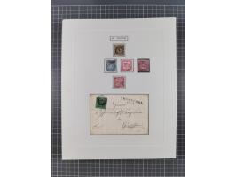 AACH bis ZELL, große Stempelsammlung von Vorphilatelie bis Nachverwendungen in 15 Schubern, mit über 900 Belegen und vielen l