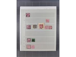 AACH bis ZELL, große Stempelsammlung von Vorphilatelie bis Nachverwendungen in 15 Schubern, mit über 900 Belegen und vielen l