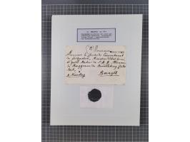 AACH bis ZELL, große Stempelsammlung von Vorphilatelie bis Nachverwendungen in 15 Schubern, mit über 900 Belegen und vielen l