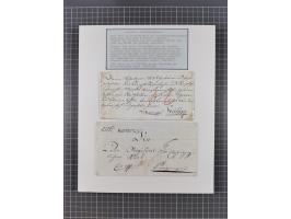 AACH bis ZELL, große Stempelsammlung von Vorphilatelie bis Nachverwendungen in 15 Schubern, mit über 900 Belegen und vielen l