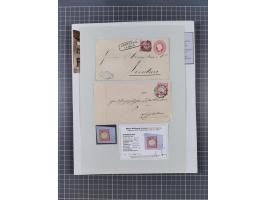 AACH bis ZELL, große Stempelsammlung von Vorphilatelie bis Nachverwendungen in 15 Schubern, mit über 900 Belegen und vielen l