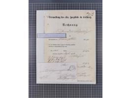 AACH bis ZELL, große Stempelsammlung von Vorphilatelie bis Nachverwendungen in 15 Schubern, mit über 900 Belegen und vielen l