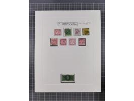 AACH bis ZELL, große Stempelsammlung von Vorphilatelie bis Nachverwendungen in 15 Schubern, mit über 900 Belegen und vielen l