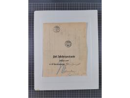 AACH bis ZELL, große Stempelsammlung von Vorphilatelie bis Nachverwendungen in 15 Schubern, mit über 900 Belegen und vielen l