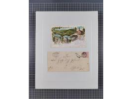 AACH bis ZELL, große Stempelsammlung von Vorphilatelie bis Nachverwendungen in 15 Schubern, mit über 900 Belegen und vielen l