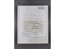 AACH bis ZELL, große Stempelsammlung von Vorphilatelie bis Nachverwendungen in 15 Schubern, mit über 900 Belegen und vielen l