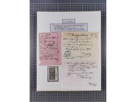 AACH bis ZELL, große Stempelsammlung von Vorphilatelie bis Nachverwendungen in 15 Schubern, mit über 900 Belegen und vielen l