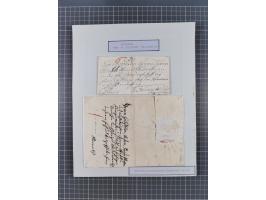 AACH bis ZELL, große Stempelsammlung von Vorphilatelie bis Nachverwendungen in 15 Schubern, mit über 900 Belegen und vielen l