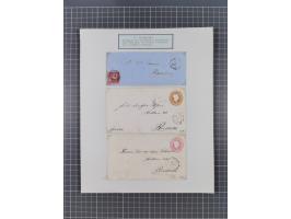 AACH bis ZELL, große Stempelsammlung von Vorphilatelie bis Nachverwendungen in 15 Schubern, mit über 900 Belegen und vielen l