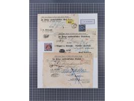 AACH bis ZELL, große Stempelsammlung von Vorphilatelie bis Nachverwendungen in 15 Schubern, mit über 900 Belegen und vielen l