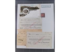 AACH bis ZELL, große Stempelsammlung von Vorphilatelie bis Nachverwendungen in 15 Schubern, mit über 900 Belegen und vielen l