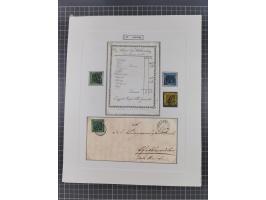 AACH bis ZELL, große Stempelsammlung von Vorphilatelie bis Nachverwendungen in 15 Schubern, mit über 900 Belegen und vielen l