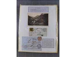 AACH bis ZELL, große Stempelsammlung von Vorphilatelie bis Nachverwendungen in 15 Schubern, mit über 900 Belegen und vielen l