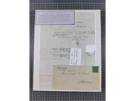 AACH bis ZELL, große Stempelsammlung von Vorphilatelie bis Nachverwendungen in 15 Schubern, mit über 900 Belegen und vielen l