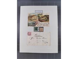 AACH bis ZELL, große Stempelsammlung von Vorphilatelie bis Nachverwendungen in 15 Schubern, mit über 900 Belegen und vielen l