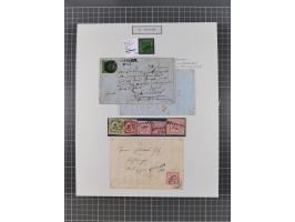 AACH bis ZELL, große Stempelsammlung von Vorphilatelie bis Nachverwendungen in 15 Schubern, mit über 900 Belegen und vielen l