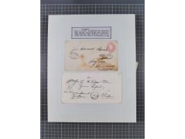 AACH bis ZELL, große Stempelsammlung von Vorphilatelie bis Nachverwendungen in 15 Schubern, mit über 900 Belegen und vielen l