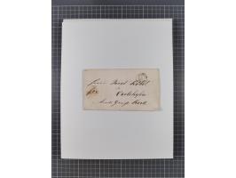 AACH bis ZELL, große Stempelsammlung von Vorphilatelie bis Nachverwendungen in 15 Schubern, mit über 900 Belegen und vielen l