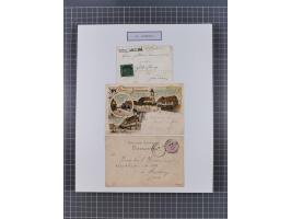 AACH bis ZELL, große Stempelsammlung von Vorphilatelie bis Nachverwendungen in 15 Schubern, mit über 900 Belegen und vielen l