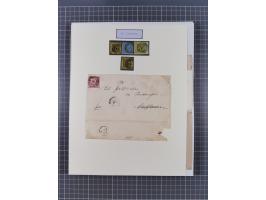 AACH bis ZELL, große Stempelsammlung von Vorphilatelie bis Nachverwendungen in 15 Schubern, mit über 900 Belegen und vielen l