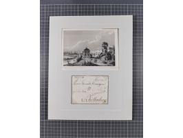 AACH bis ZELL, große Stempelsammlung von Vorphilatelie bis Nachverwendungen in 15 Schubern, mit über 900 Belegen und vielen l