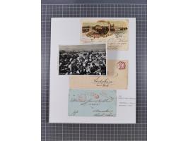 AACH bis ZELL, große Stempelsammlung von Vorphilatelie bis Nachverwendungen in 15 Schubern, mit über 900 Belegen und vielen l