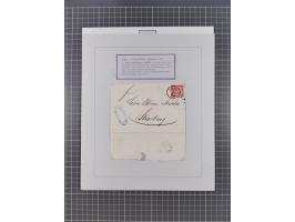 AACH bis ZELL, große Stempelsammlung von Vorphilatelie bis Nachverwendungen in 15 Schubern, mit über 900 Belegen und vielen l