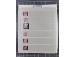 AACH bis ZELL, große Stempelsammlung von Vorphilatelie bis Nachverwendungen in 15 Schubern, mit über 900 Belegen und vielen l