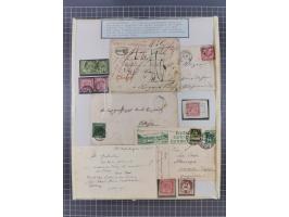 AACH bis ZELL, große Stempelsammlung von Vorphilatelie bis Nachverwendungen in 15 Schubern, mit über 900 Belegen und vielen l