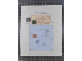 AACH bis ZELL, große Stempelsammlung von Vorphilatelie bis Nachverwendungen in 15 Schubern, mit über 900 Belegen und vielen l