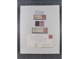 AACH bis ZELL, große Stempelsammlung von Vorphilatelie bis Nachverwendungen in 15 Schubern, mit über 900 Belegen und vielen l