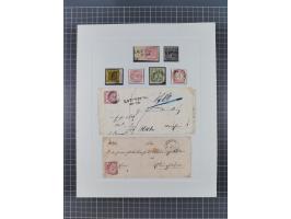 AACH bis ZELL, große Stempelsammlung von Vorphilatelie bis Nachverwendungen in 15 Schubern, mit über 900 Belegen und vielen l