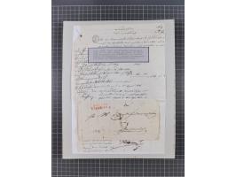 AACH bis ZELL, große Stempelsammlung von Vorphilatelie bis Nachverwendungen in 15 Schubern, mit über 900 Belegen und vielen l