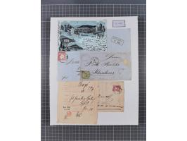 AACH bis ZELL, große Stempelsammlung von Vorphilatelie bis Nachverwendungen in 15 Schubern, mit über 900 Belegen und vielen l