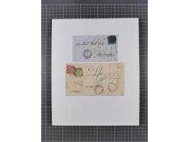 AACH bis ZELL, große Stempelsammlung von Vorphilatelie bis Nachverwendungen in 15 Schubern, mit über 900 Belegen und vielen l