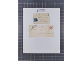 AACH bis ZELL, große Stempelsammlung von Vorphilatelie bis Nachverwendungen in 15 Schubern, mit über 900 Belegen und vielen l