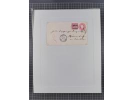 AACH bis ZELL, große Stempelsammlung von Vorphilatelie bis Nachverwendungen in 15 Schubern, mit über 900 Belegen und vielen l