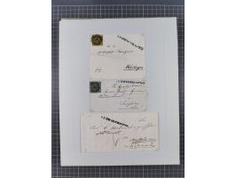 AACH bis ZELL, große Stempelsammlung von Vorphilatelie bis Nachverwendungen in 15 Schubern, mit über 900 Belegen und vielen l