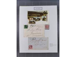 AACH bis ZELL, große Stempelsammlung von Vorphilatelie bis Nachverwendungen in 15 Schubern, mit über 900 Belegen und vielen l