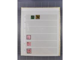 AACH bis ZELL, große Stempelsammlung von Vorphilatelie bis Nachverwendungen in 15 Schubern, mit über 900 Belegen und vielen l