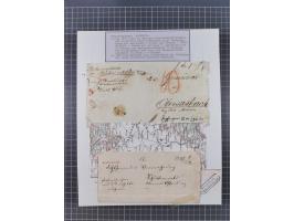 AACH bis ZELL, große Stempelsammlung von Vorphilatelie bis Nachverwendungen in 15 Schubern, mit über 900 Belegen und vielen l