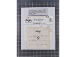 AACH bis ZELL, große Stempelsammlung von Vorphilatelie bis Nachverwendungen in 15 Schubern, mit über 900 Belegen und vielen l