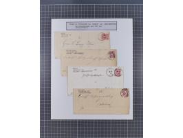 AACH bis ZELL, große Stempelsammlung von Vorphilatelie bis Nachverwendungen in 15 Schubern, mit über 900 Belegen und vielen l