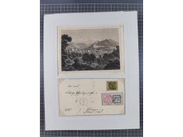 AACH bis ZELL, große Stempelsammlung von Vorphilatelie bis Nachverwendungen in 15 Schubern, mit über 900 Belegen und vielen l